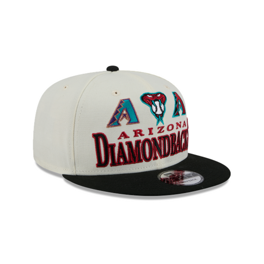 ARIZONA DIAMONDBACKS 9FIFTY MLB ARCHIVE NEW ERA 2TONE SNAPBACK HAT