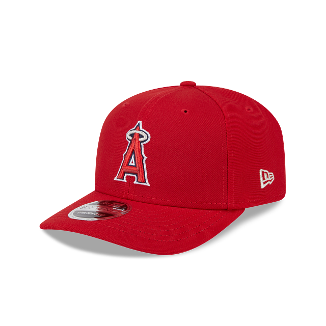 ANAHEIM ANGELS 9SEVENTY MLB NEW ERA RED SNAPBACK HAT