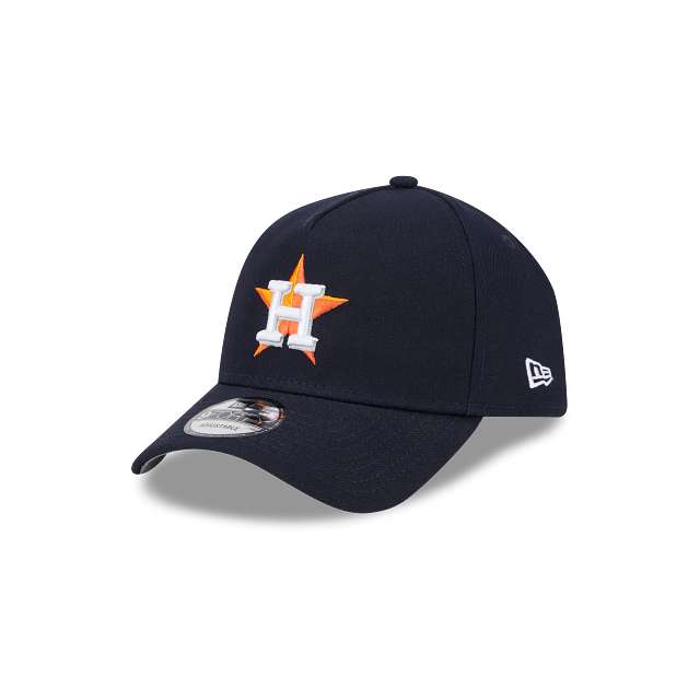 HOUSTON ASTROS 9FORTY A-FRAME NEW ERA DARK NAVY SNAPBACK HAT