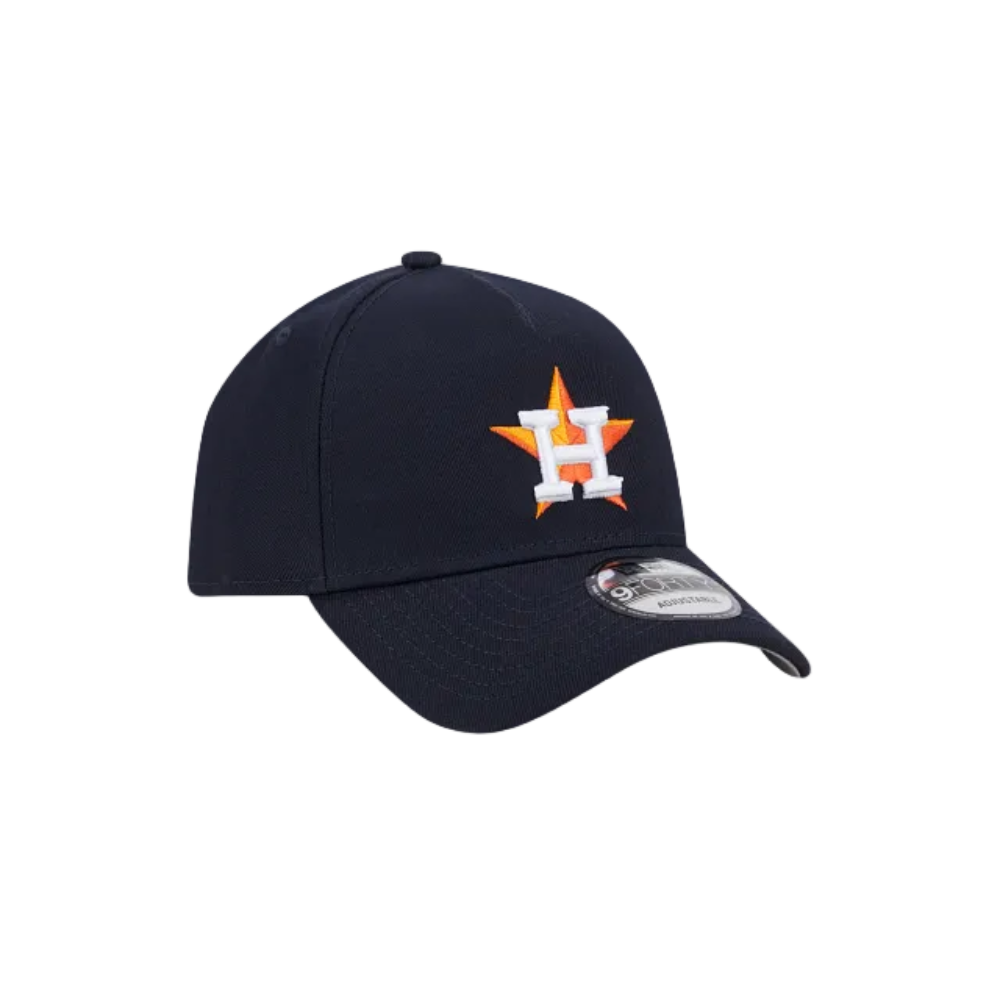 HOUSTON ASTROS 9FORTY A-FRAME NEW ERA DARK NAVY SNAPBACK HAT