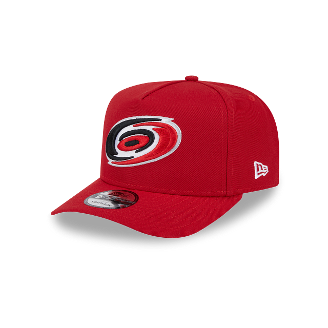 CAROLINA HURRICANES 9FIFTY A-FRAME NEW ERA NHL RED SNAPBACK HAT