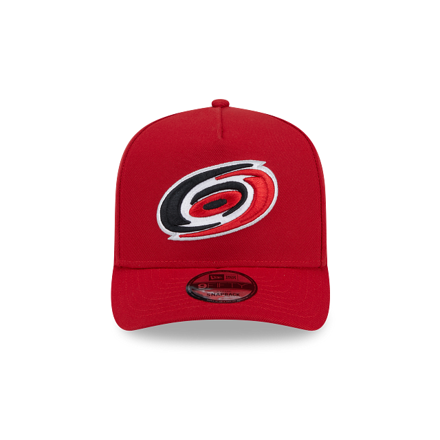 CAROLINA HURRICANES 9FIFTY A-FRAME NEW ERA NHL RED SNAPBACK HAT