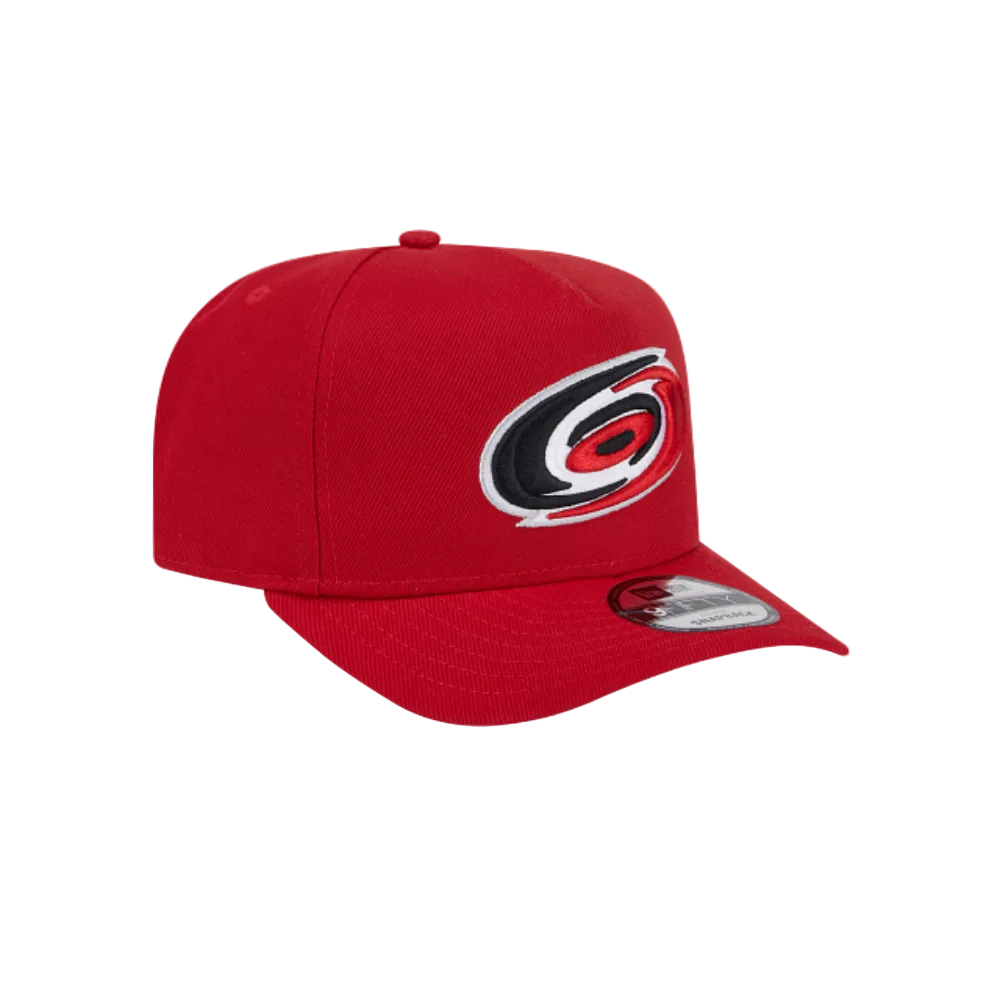 CAROLINA HURRICANES 9FIFTY A-FRAME NEW ERA NHL RED SNAPBACK HAT