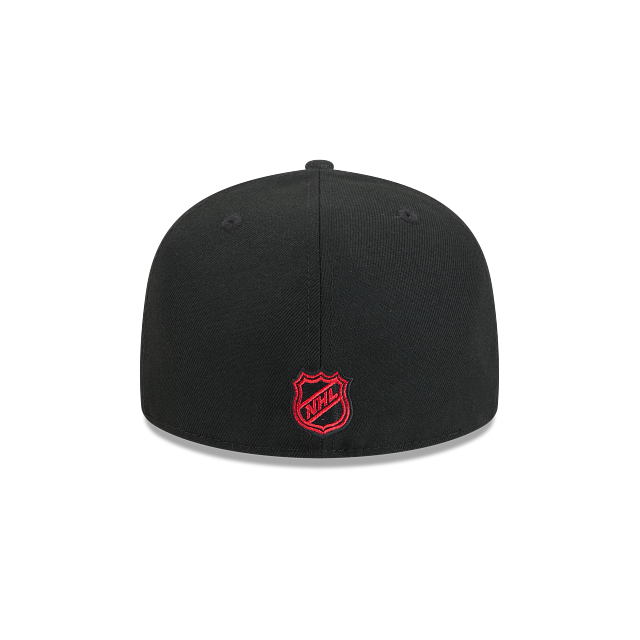 VANCOUVER CANUCKS NEW ERA NHL 59FIFTY BLACK FITTED HAT