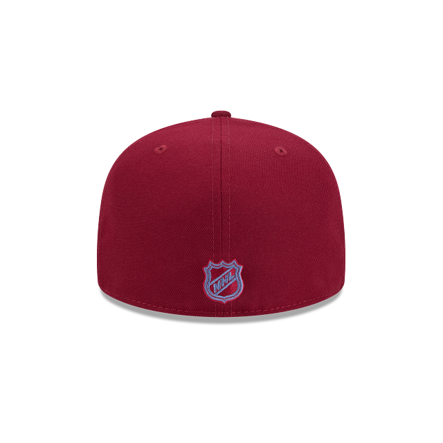 COLORADO AVALANCHES NEW ERA NHL 59FIFTY MAROON FITTED HAT