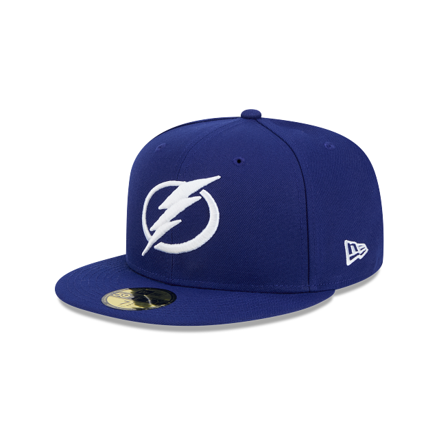TAMPA BAY LIGHTNING NEW ERA NHL 59FIFTY BLUE FITTED HAT
