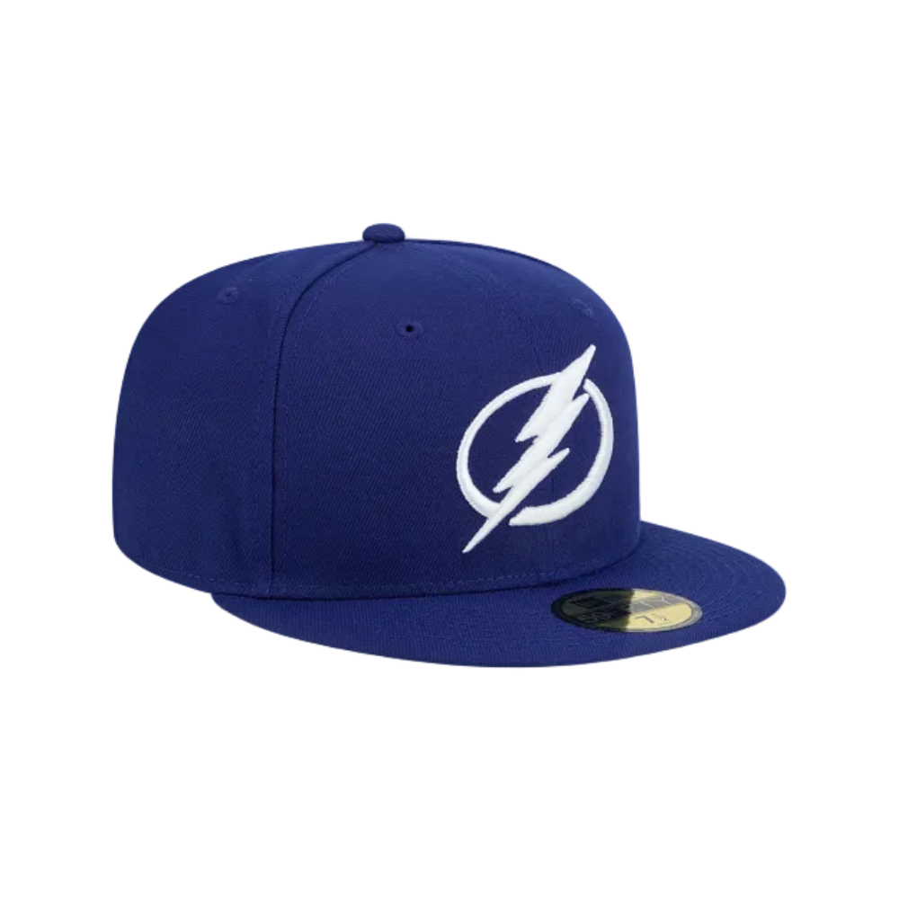 TAMPA BAY LIGHTNING NEW ERA NHL 59FIFTY BLUE FITTED HAT