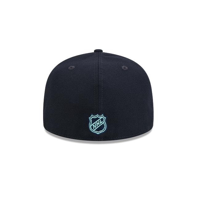 SEATTLE KRAKEN NEW ERA NHL 59FIFTY NAVY FITTED HAT