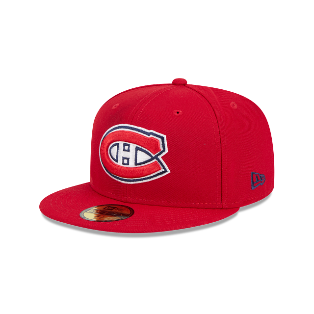 MONTREAL CANADIENS NEW ERA NHL 59FIFTY RED FITTED HAT