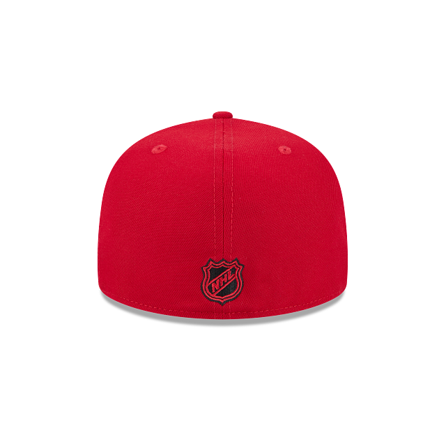 CHICAGO BLACKHAWKS NEW ERA NHL 59FIFTY RED FITTED HAT