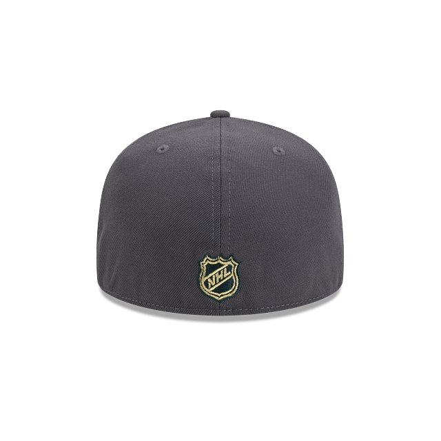 LAS VEGAS GOLDEN KNIGHTS NEW ERA NHL 59FIFTY GREY FITTED HAT