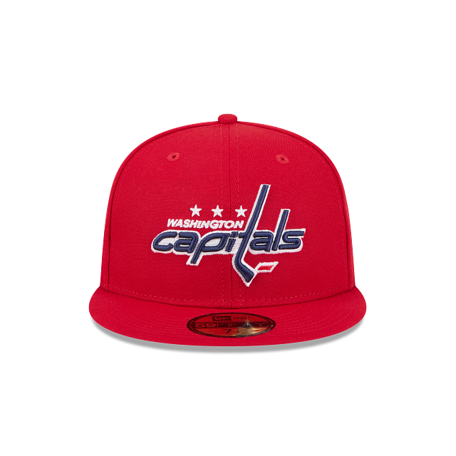 WASHINGTON CAPITALS NEW ERA NHL 59FIFTY RED FITTED HAT