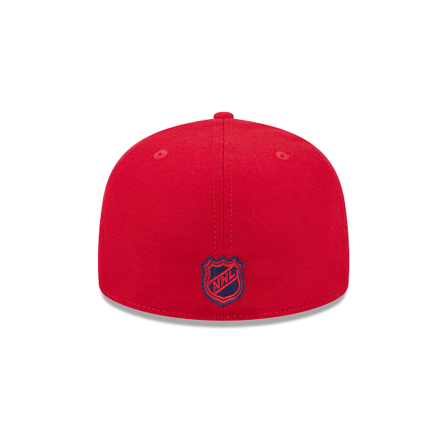 WASHINGTON CAPITALS NEW ERA NHL 59FIFTY RED FITTED HAT