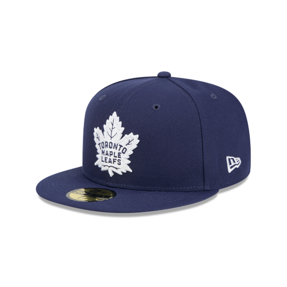 TORONTO MAPLE LEAFS NEW ERA NHL 59FIFTY NAVY FITTED HAT