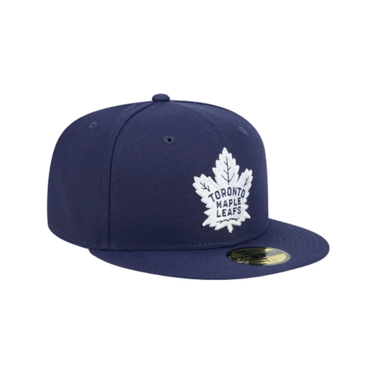 TORONTO MAPLE LEAFS NEW ERA NHL 59FIFTY NAVY FITTED HAT