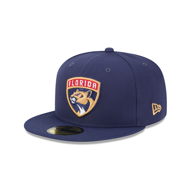 FLORIDA PANTHERS NEW ERA NHL 59FIFTY NAVY FITTED HAT