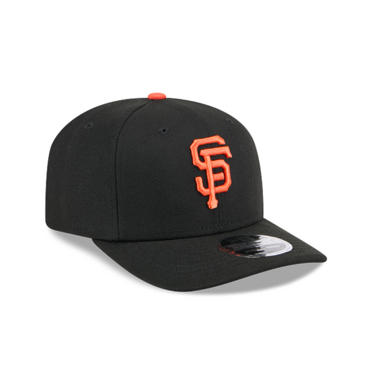 SAN FRANCISCO GIANTS 9SEVENTY NEW ERA BLACK SNAPBACK HAT