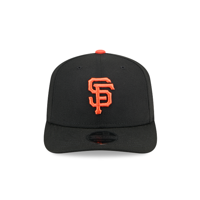 SAN FRANCISCO GIANTS 9SEVENTY NEW ERA BLACK SNAPBACK HAT