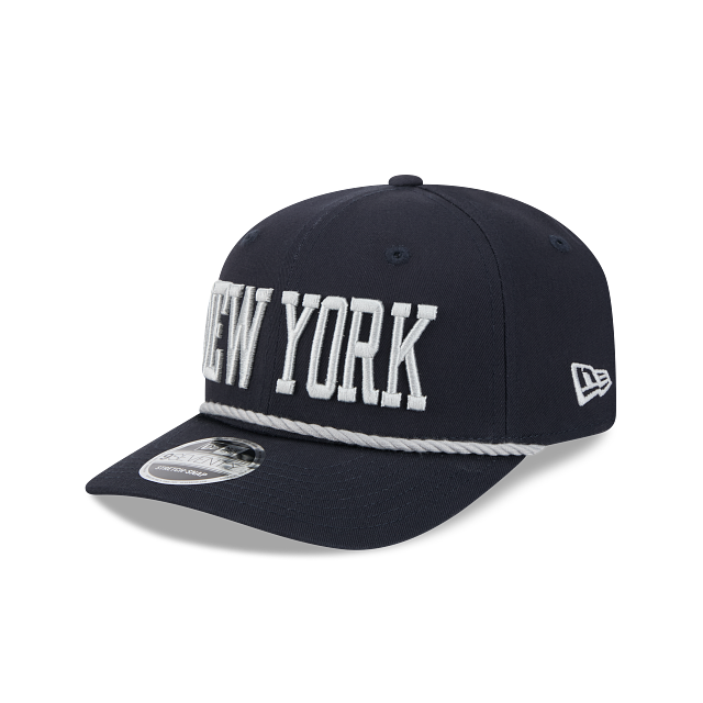 NEW YORK YANKEES 9SEVENTY NEW ERA ROPE DARK NAVY SNAPBACK HAT
