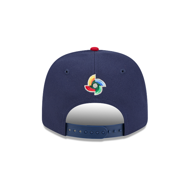 USA BASEBALL 9SEVENTY NEW ERA 2TONE NAVY/RED SNAPBACK HAT