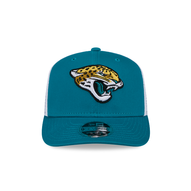 JACKSONVILLE JAGUARS 9SEVENTY NEW ERA TEAL TRUCKER SNAPBACK HAT