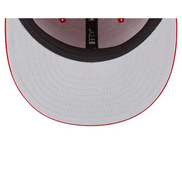ST. LOUIS CARDINALS 9FIFTY NEW ERA RED SNAPBACK HAT