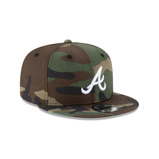 ATLANTA  BRAVES 9FIFTY NEW ERA CAMOFLAUGE SNAPBACK HAT