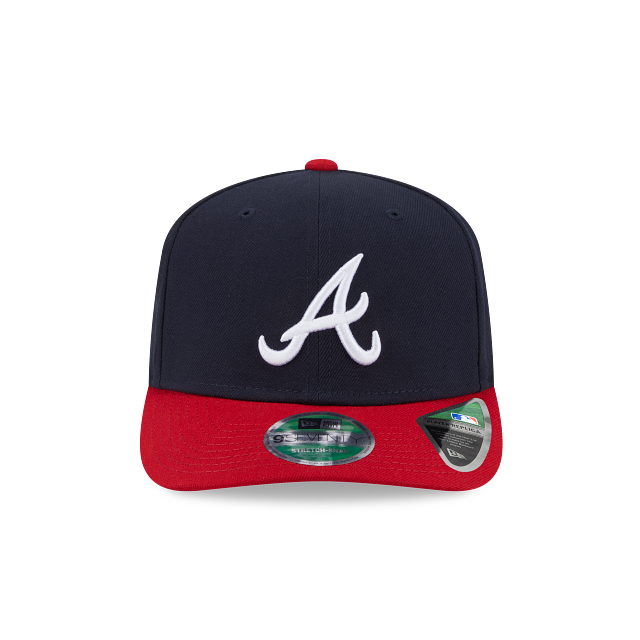 ATLANTA BRAVES 9SEVENTY NEW ERA DARK NAVY 2TONE SNAPBACK HAT