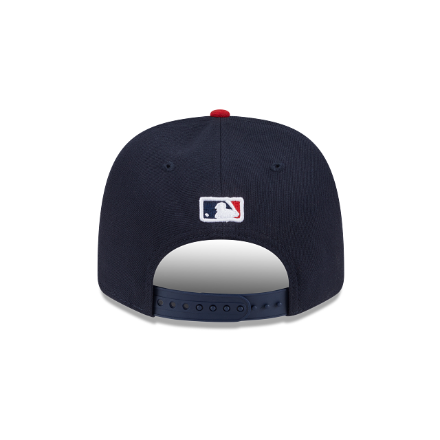 ATLANTA BRAVES 9SEVENTY NEW ERA DARK NAVY 2TONE SNAPBACK HAT