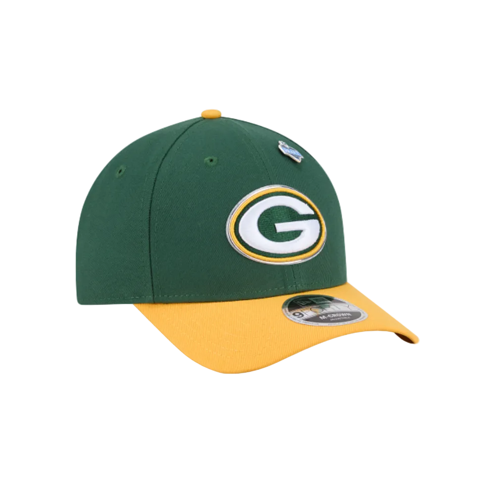 GREEN BAY PACKERS 9FORTY M-CROWN 2026 DRAFT NEW ERA 2TONE SNAPBACK HAT