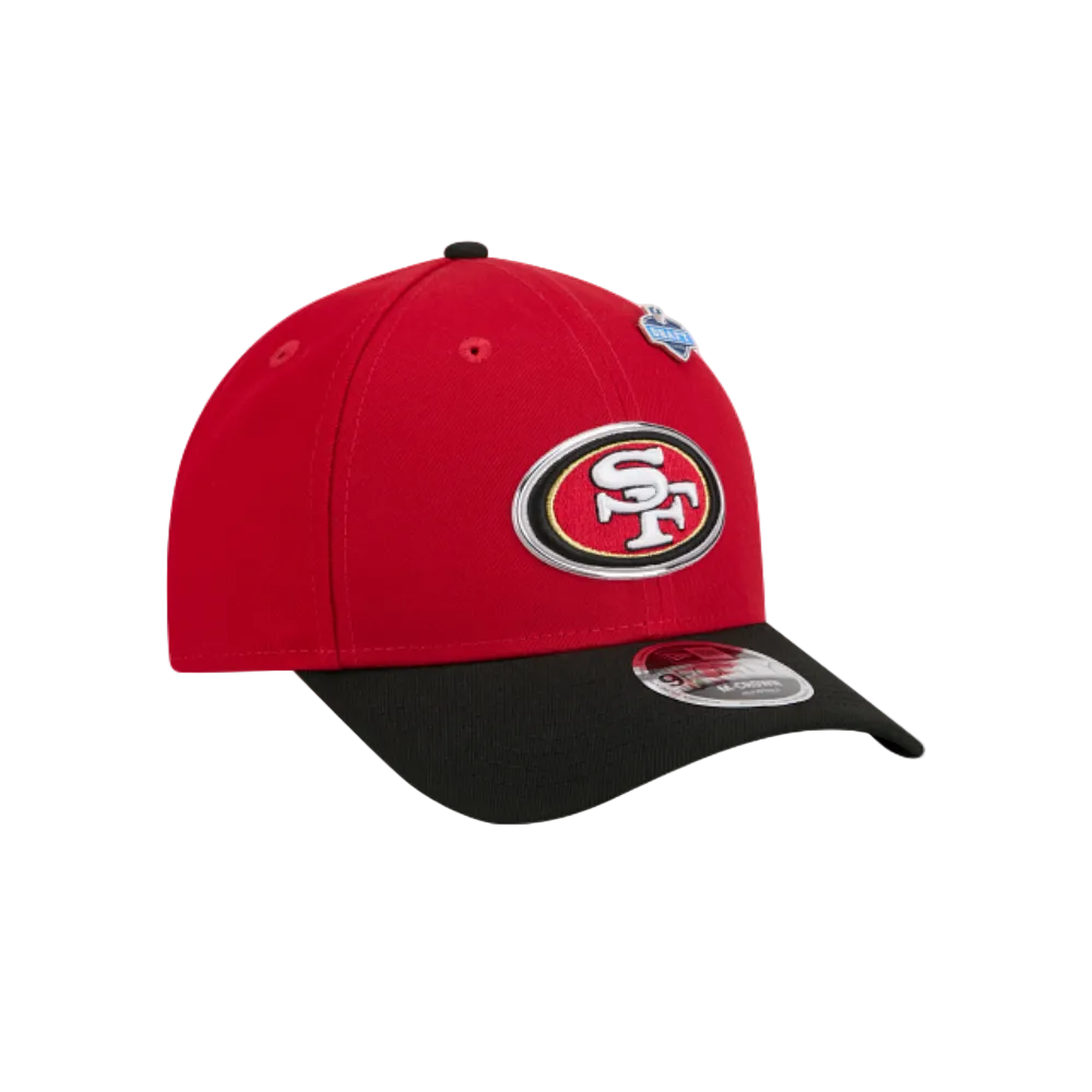 SAN FRANCISCO 49ERS 9FORTY M-CROWN 2026 DRAFT NEW ERA 2TONE SNAPBACK HAT
