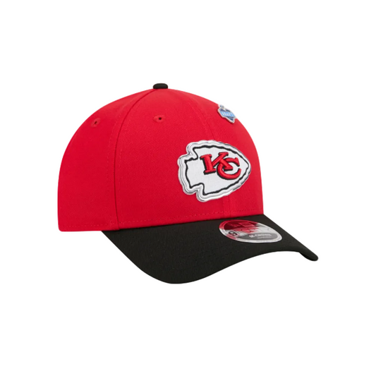 KANSAS CITY CHIEFS 9FORTY M-CROWN 2026 DRAFT NEW ERA 2TONE SNAPBACK HAT
