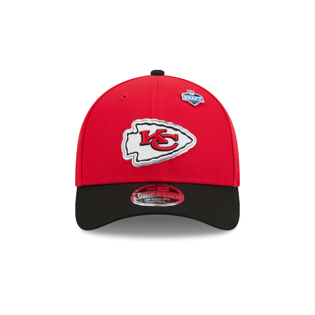 KANSAS CITY CHIEFS 9FORTY M-CROWN 2026 DRAFT NEW ERA 2TONE SNAPBACK HAT