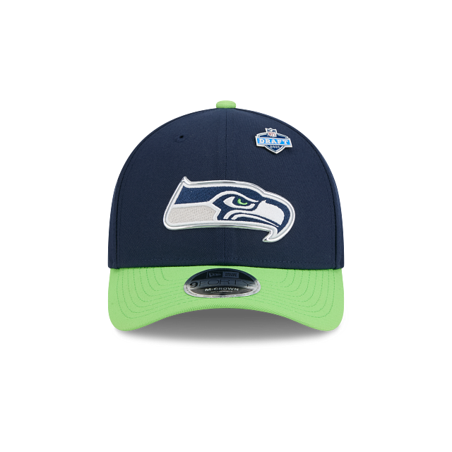 SEATTLE SEAHAWKS 9FORTY M-CROWN 2026 DRAFT NEW ERA 2TONE SNAPBACK HAT