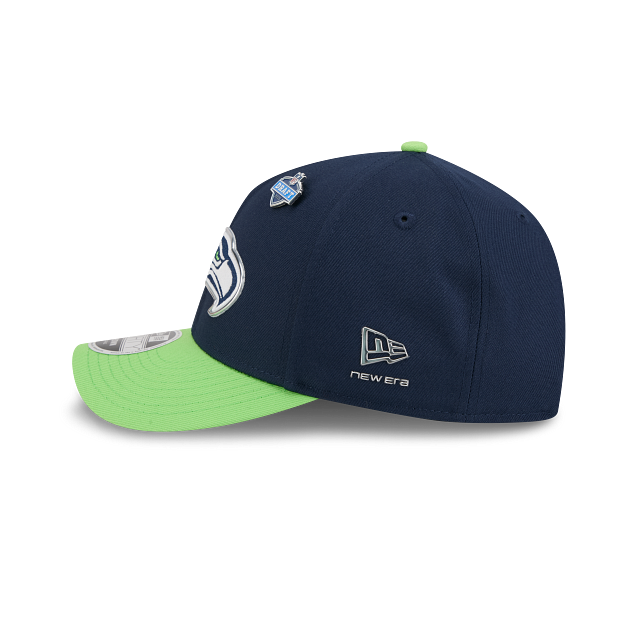 SEATTLE SEAHAWKS 9FORTY M-CROWN 2026 DRAFT NEW ERA 2TONE SNAPBACK HAT