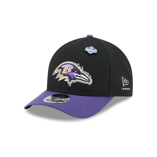 BALTIMORE RAVENS 9FORTY M-CROWN 2026 DRAFT NEW ERA 2TONE SNAPBACK HAT