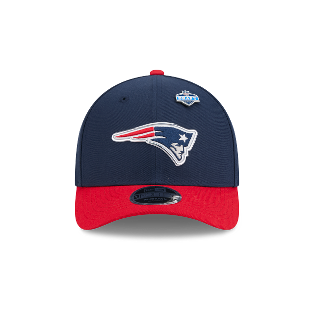 NEW ENGLAND PATRIOTS 9FORTY M-CROWN 2026 DRAFT NEW ERA 2TONE SNAPBACK HAT