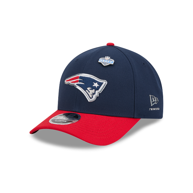 NEW ENGLAND PATRIOTS 9FORTY M-CROWN 2026 DRAFT NEW ERA 2TONE SNAPBACK HAT