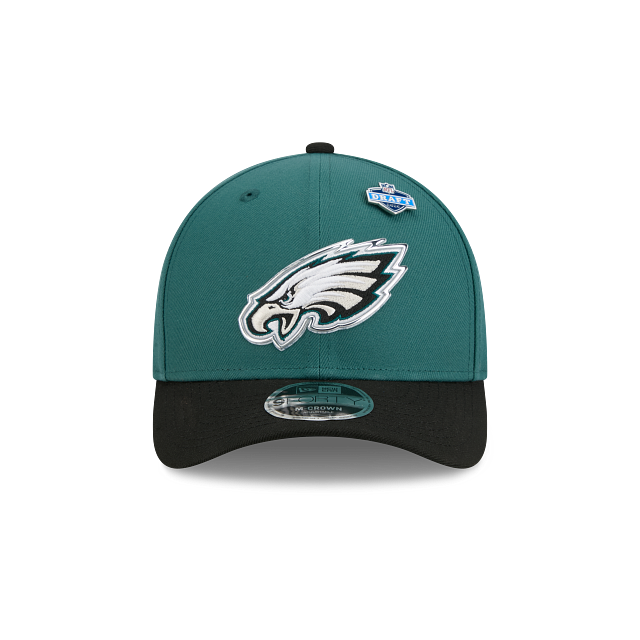PHILADELPHIA EAGLES 9FORTY M-CROWN 2026 DRAFT NEW ERA 2TONE SNAPBACK HAT