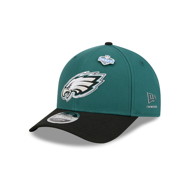 PHILADELPHIA EAGLES 9FORTY M-CROWN 2026 DRAFT NEW ERA 2TONE SNAPBACK HAT