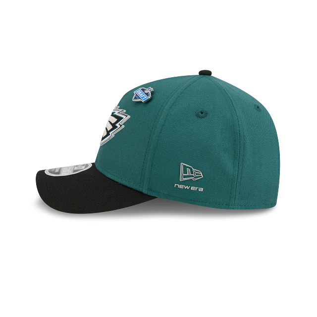 PHILADELPHIA EAGLES 9FORTY M-CROWN 2026 DRAFT NEW ERA 2TONE SNAPBACK HAT