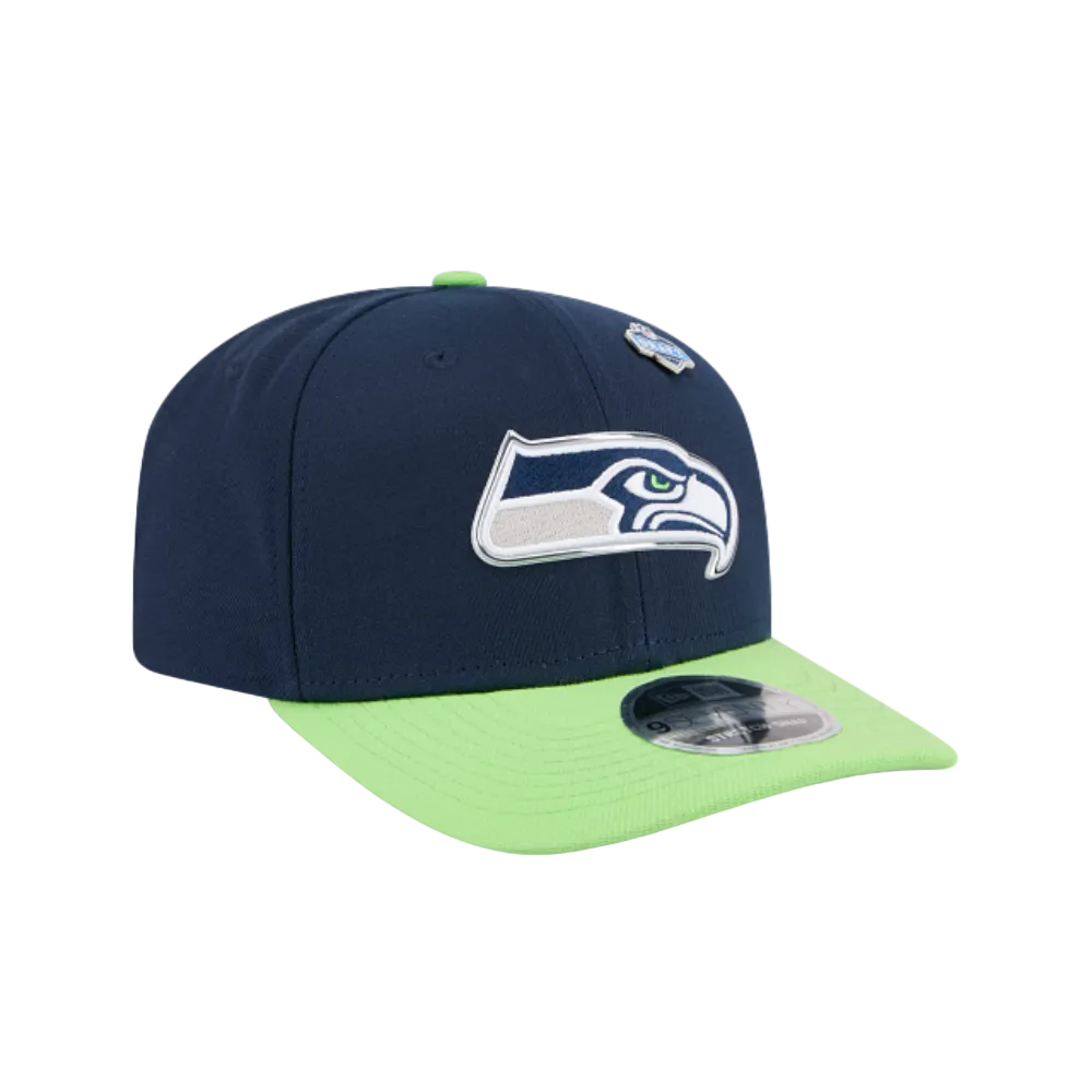 SEATTLE SEAHAWKS 9SEVENTY 2026 DRAFT NEW ERA 2TONE SNAPBACK HAT