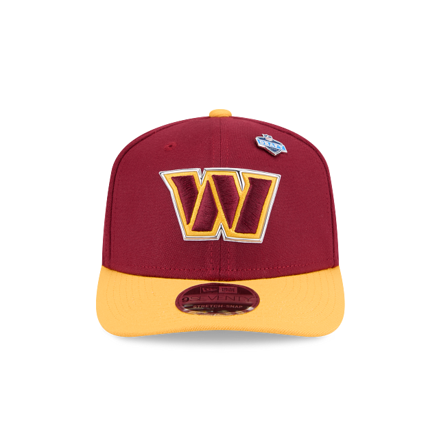 WASHINGTON COMMANDERS 9SEVENTY 2026 DRAFT NEW ERA 2TONE SNAPBACK HAT