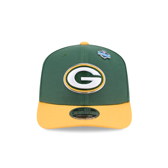 GREEN BAY PACKERS 9SEVENTY 2026 DRAFT NEW ERA 2TONE SNAPBACK HAT