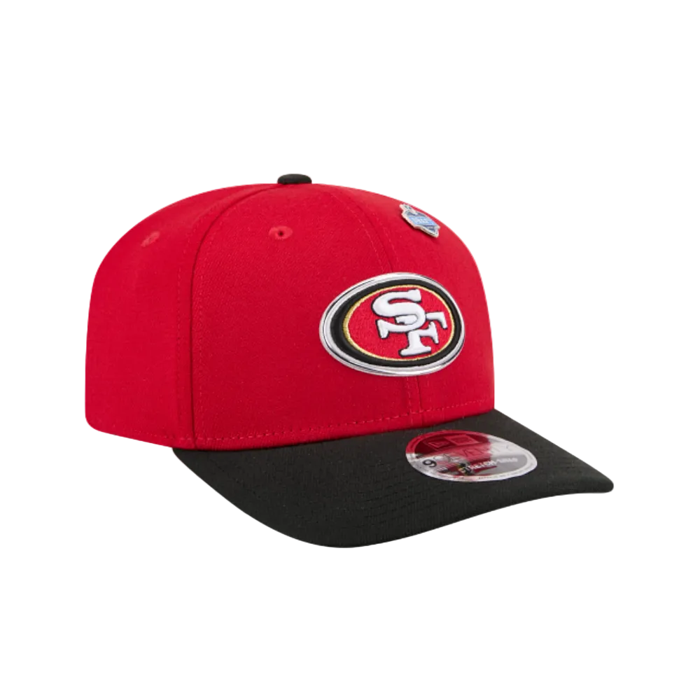 SAN FRANCISCO 49ERS 9SEVENTY 2026 DRAFT NEW ERA 2TONE SNAPBACK HAT