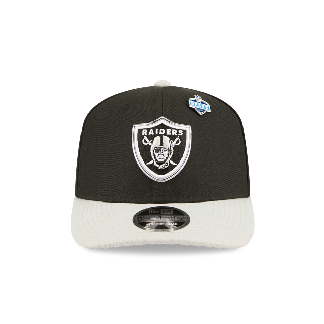 LAS VEGAS RAIDERS 9SEVENTY 2026 DRAFT NEW ERA 2TONE SNAPBACK HAT