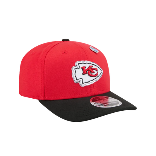 KANSAS CITY CHIEFS 9SEVENTY 2026 DRAFT NEW ERA 2TONE SNAPBACK HAT