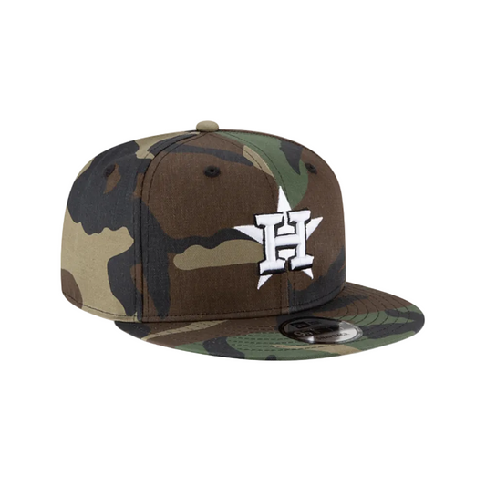 HOUSTON ASTROS 9FIFTY NEW ERA CAMOFLAUGE SNAPBACK HAT