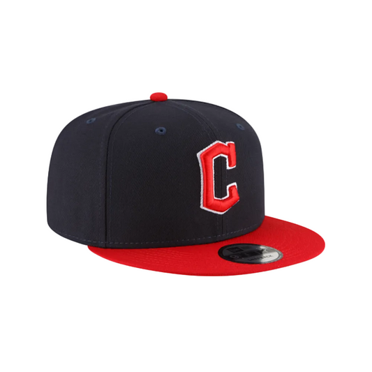 CLEVELAND GUARDIANS 9FIFTY NEW ERA 2TONE NAVY/RED SNAPBACK HAT