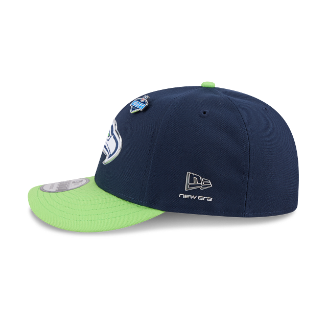 SEATTLE SEAHAWKS 9FIFTY PRE-CURVED 2026 DRAFT NEW ERA 2TONE SNAPBACK HAT